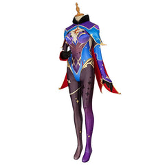 Halloweez Mona Cosplay Costume - Standard Size for Genshin Impact Fans