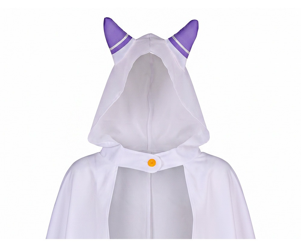 Re:ZERO Starting Life in Another World Emilia Cosplay Jumpsuit Bodysuit - Halloweez