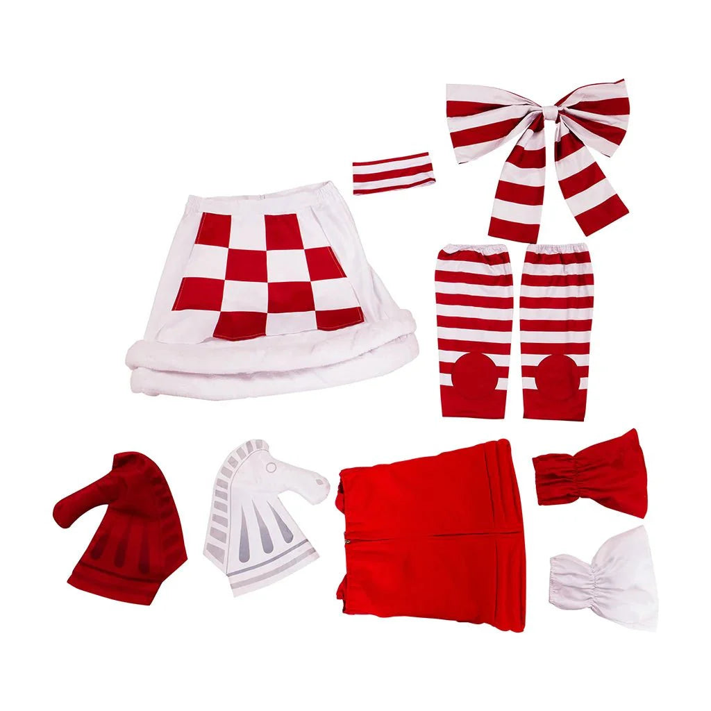 Alice Madness Returns Cosplay Checkmate Chess Dress Lolita Costume for Halloween Parties - Coscosmos