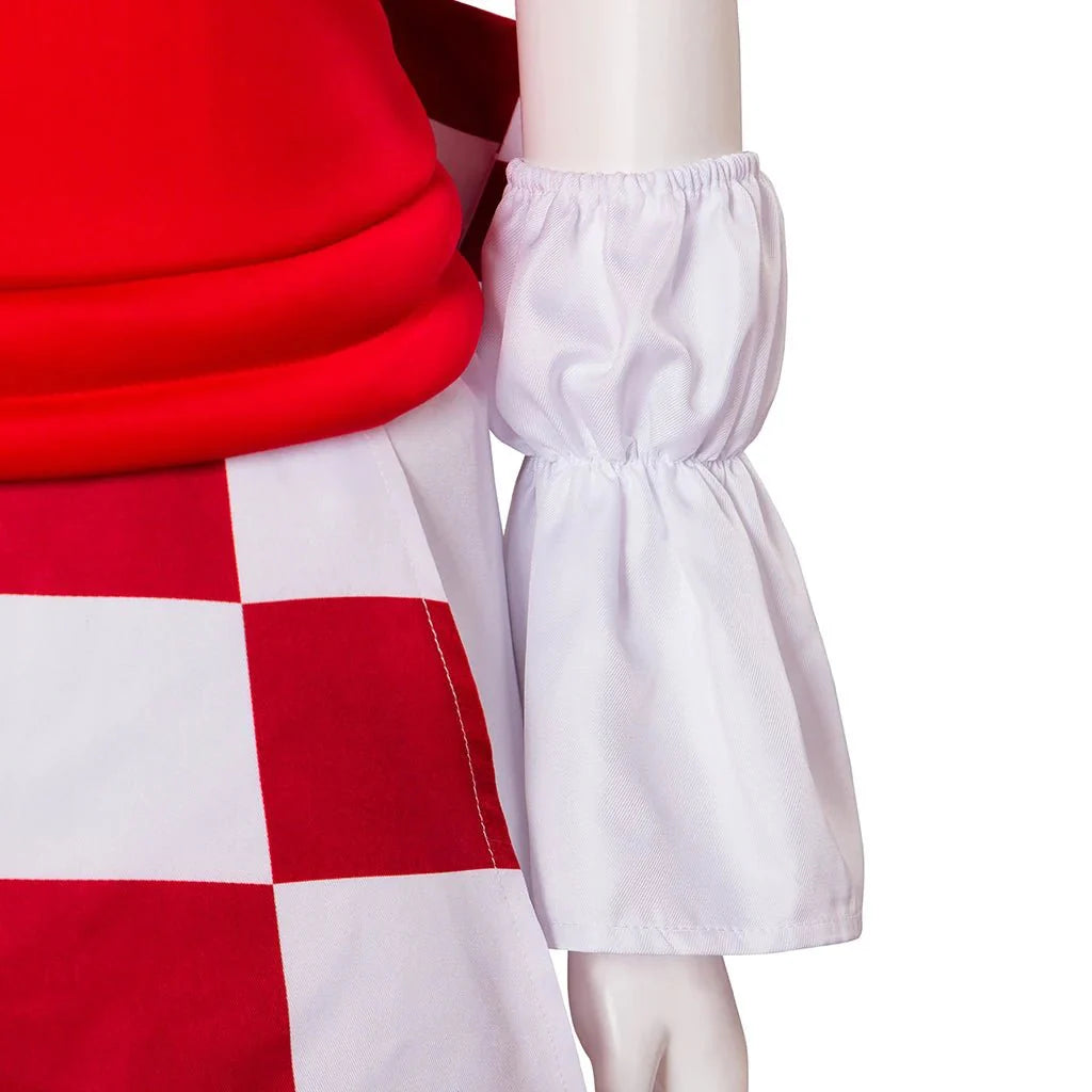 Alice Madness Returns Cosplay Checkmate Chess Dress Lolita Costume for Halloween Parties - Coscosmos