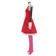 Amy Rose Cosplay Costume - Rosy The Rascal Red Dress Outfit for Women | Game Cosplay Series - Coscosmos
