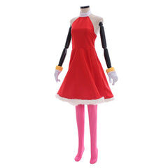 Amy Rose Cosplay Costume - Rosy The Rascal Red Dress Outfit for Women | Game Cosplay Series - Coscosmos