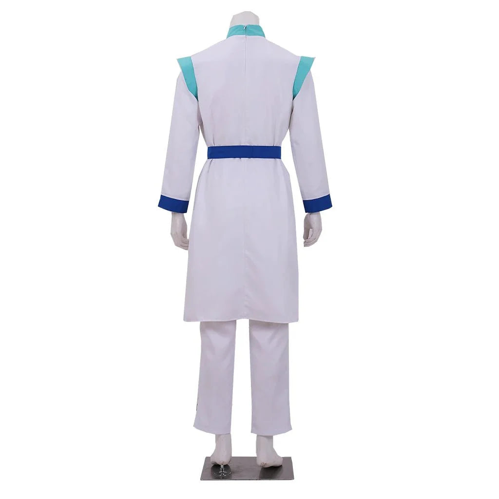 Anime Cosplay Prince Costume Men Fantasia White Priest Uniform Suit Halloween Carnival Party Comic Con Helios Disguise Outfits - Coscosmos