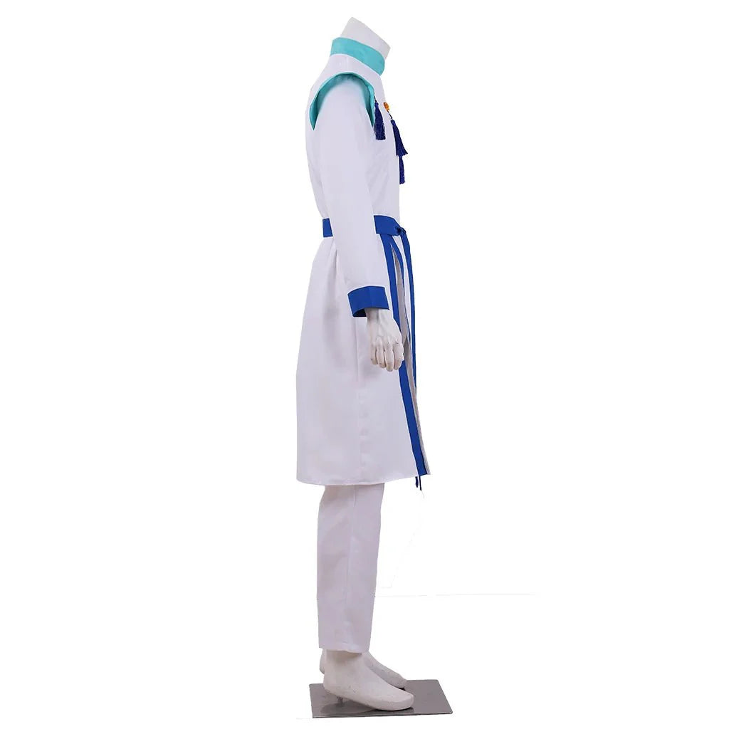 Anime Cosplay Prince Costume Men Fantasia White Priest Uniform Suit Halloween Carnival Party Comic Con Helios Disguise Outfits - Coscosmos