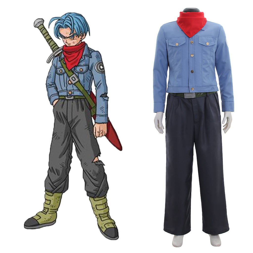 Anime Dragon Ball Super Future Trunks Cosplay Costume - Coscosmos