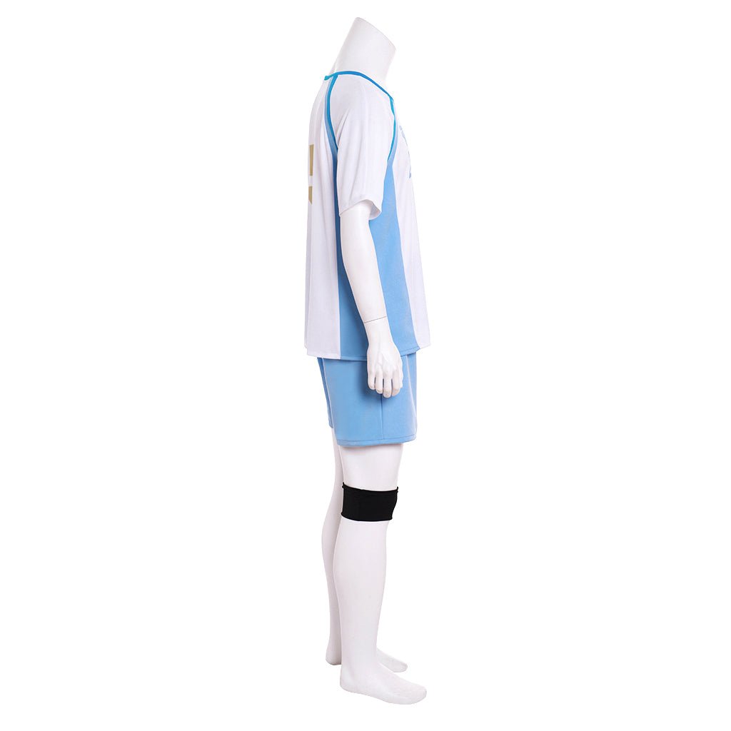 Anime Haikyuu!! Korai Hoshiumi Cosplay Volleyball Jersey Set - Coscosmos