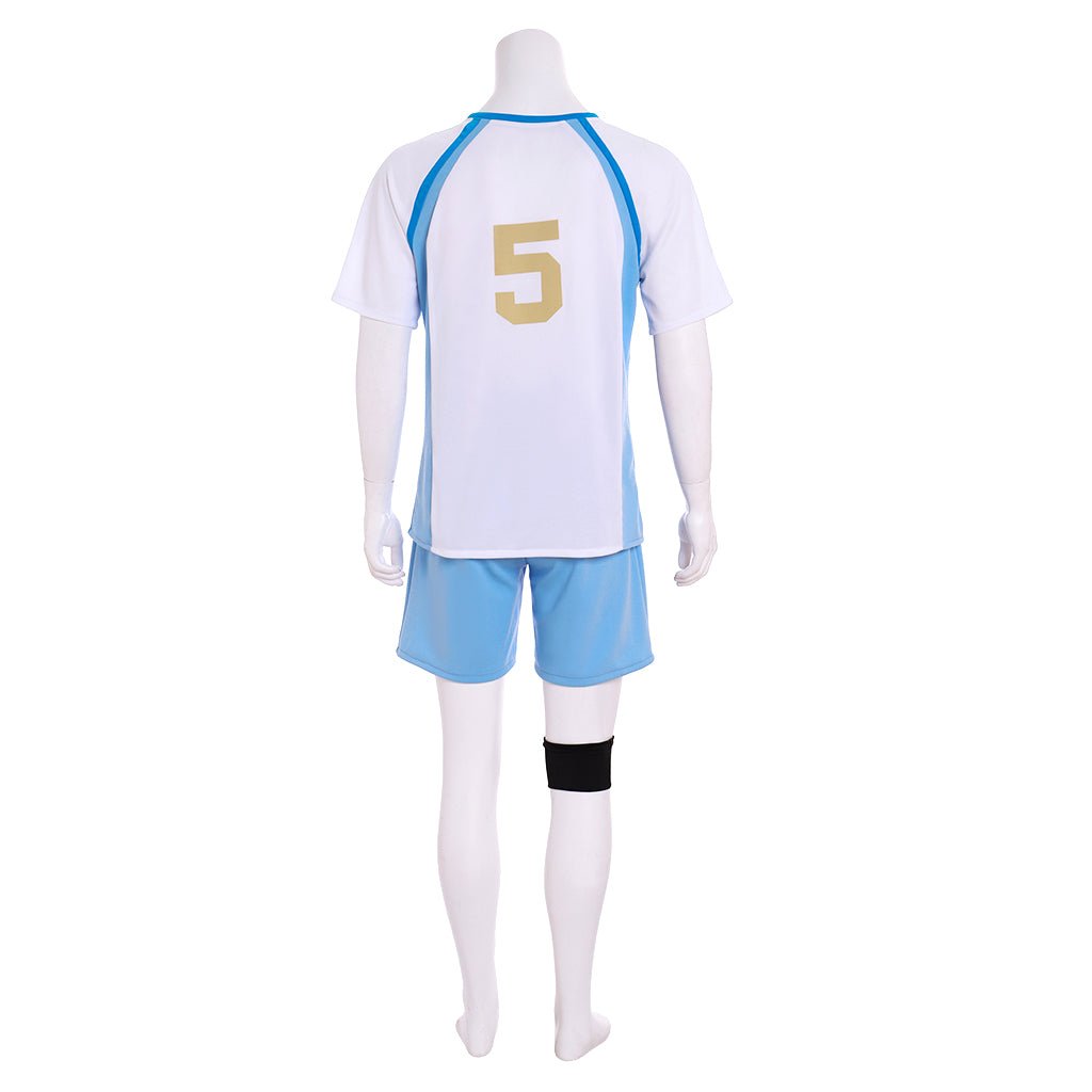 Anime Haikyuu!! Korai Hoshiumi Cosplay Volleyball Jersey Set - Coscosmos