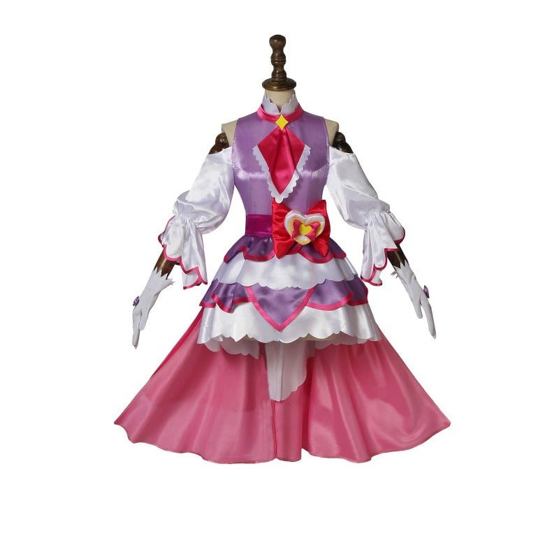 Halloweez Anime Hugtto! Pretty Cure Cure Ruru Amour Cosplay Costume - Timeless Elegance for Enthusiasts - Halloweez