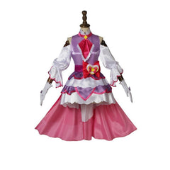 Halloweez Anime Hugtto! Pretty Cure Cure Ruru Amour Cosplay Costume - Timeless Elegance for Enthusiasts - Halloweez