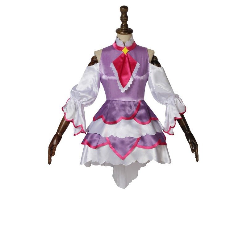 Halloweez Anime Hugtto! Pretty Cure Cure Ruru Amour Cosplay Costume - Timeless Elegance for Enthusiasts - Halloweez