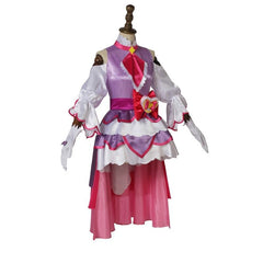 Halloweez Anime Hugtto! Pretty Cure Cure Ruru Amour Cosplay Costume - Timeless Elegance for Enthusiasts - Halloweez