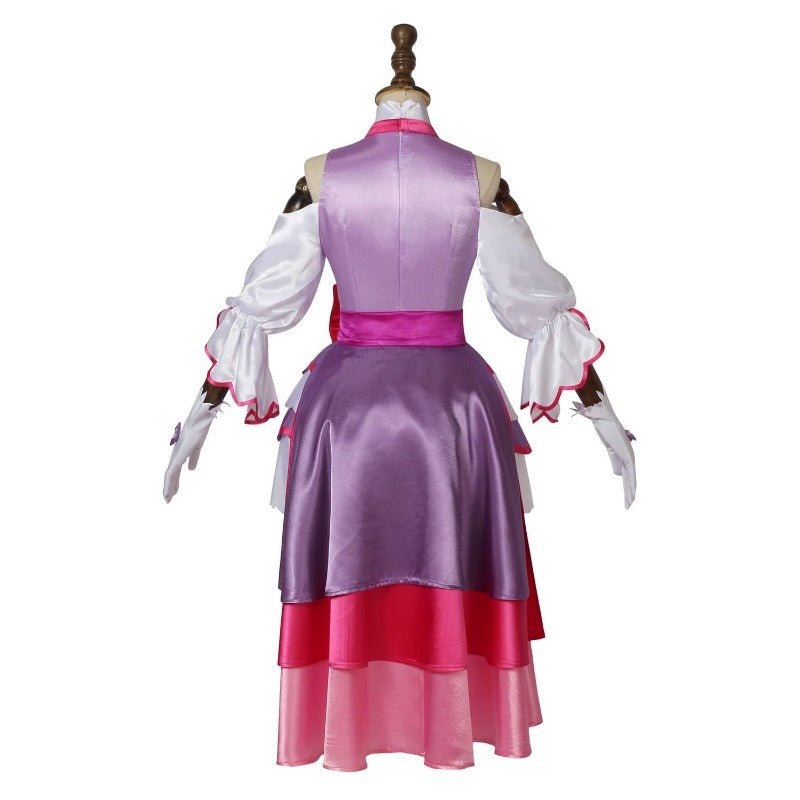 Halloweez Anime Hugtto! Pretty Cure Cure Ruru Amour Cosplay Costume - Timeless Elegance for Enthusiasts - Halloweez