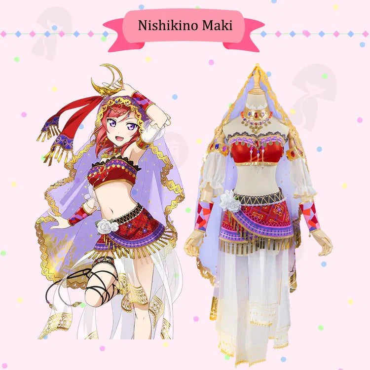 Halloweez Anime Love Live Cosplay Outfits - Dancers Arousal Kousaka Honoka Minami Costumes - Halloweez