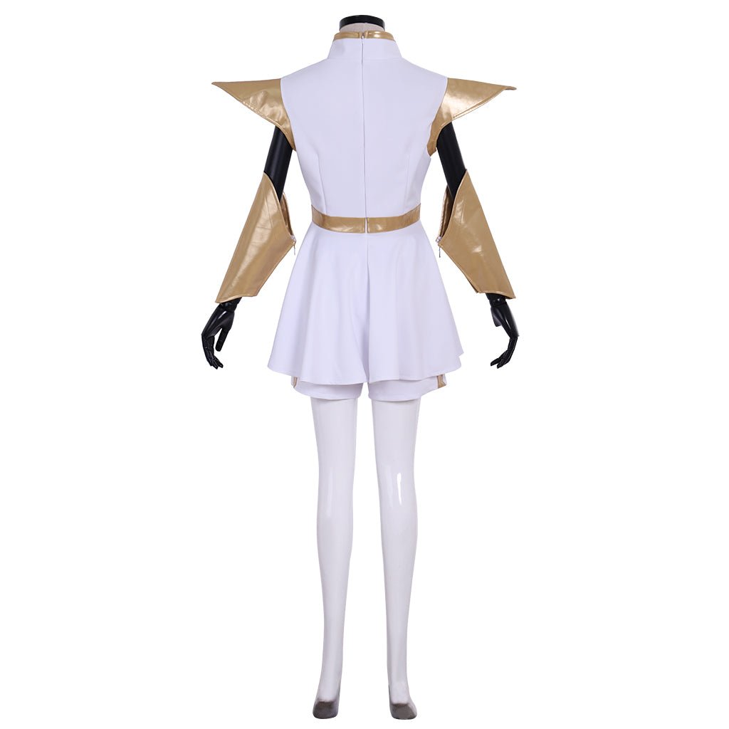 Anime She - Ra Princess of Power She Ra Cosplay Dress Costume Dress Cloak - Coscosmos