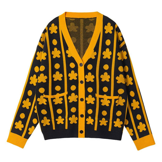 Halloweez Trafalgar D. Water Law Sweater Cardigan | Knitted Jacket for Adults | Cosplay Sweater Series - Halloweez