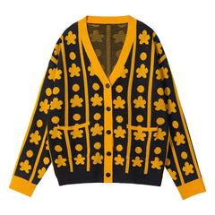 Anime Trafalgar D. Water Law Sweater Cardigan Coat | Knitted Jacket for Adults | Cosplay Sweater Series - Coscosmos