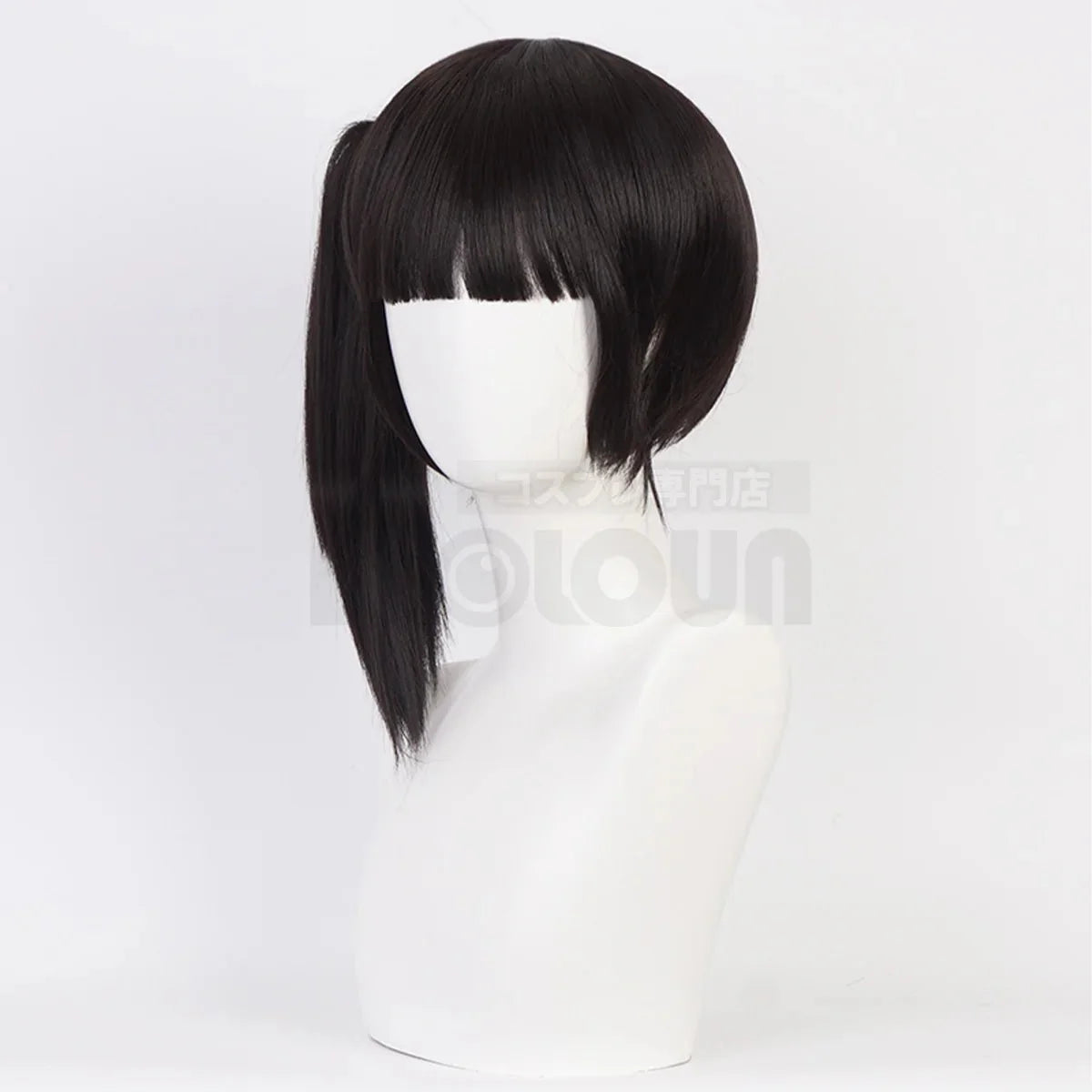 Halloweez Anime Tsuyuri Kanawo Cosplay Wig - Synthetic Fiber, Adjustable, Heat Resistant for Halloween - Halloweez