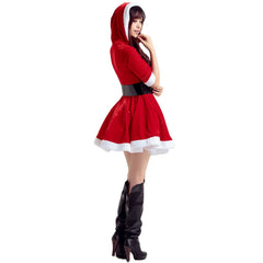 Stunning Dance Santa Costumes for Women - Halloweez Sexy Christmas Cosplay Stage Wear - Halloweez