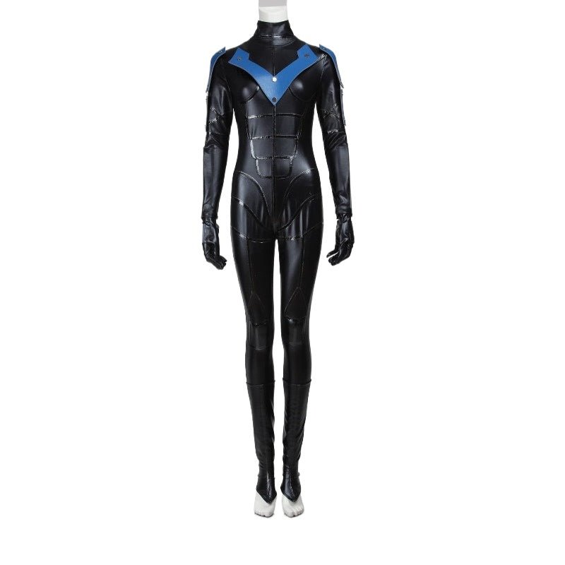 Arkham City Cosplay Costume Dick Grayson Bodysuit Halloween Carnival Outfit - Coscosmos