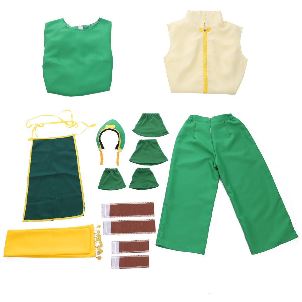 Avatar: The Last Airbender - Toph Beifong Cosplay Costume - Coscosmos