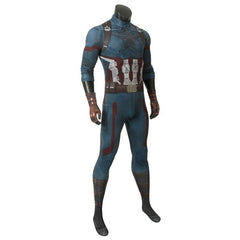 Avengers Infinity War Captain America Cosplay Jumpsuit Costume - Coscosmos