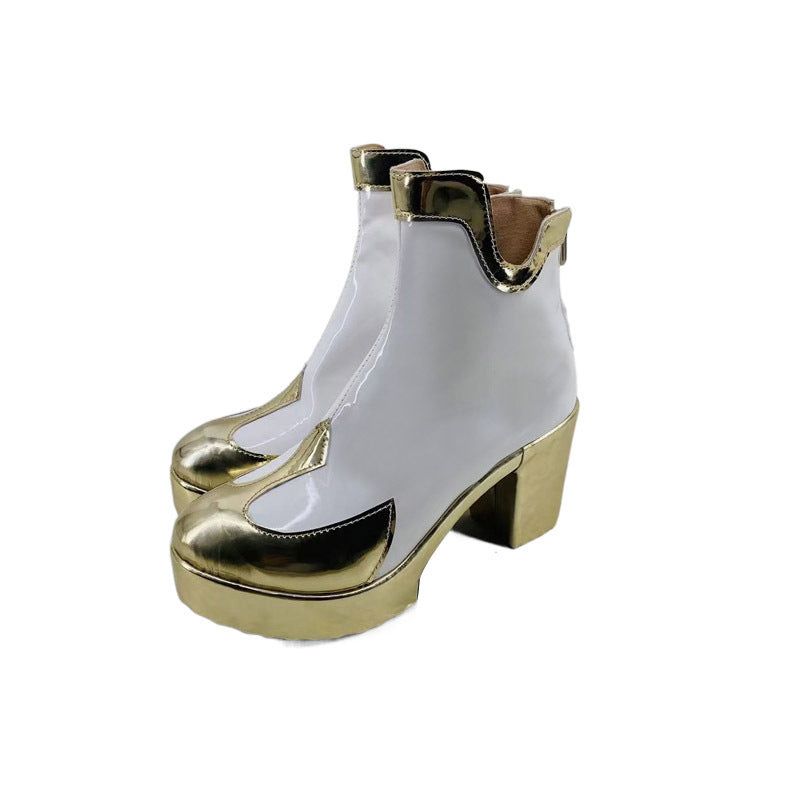 Genshin Impact Diluc (Knights of Favonius) Cosplay Shoes for Anime Conventions and Performances - Halloweez