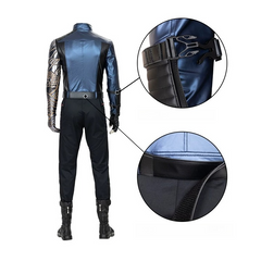 Bucky Barnes Winter Soldier Cosplay Costume,Custom Size for Halloween & Comic‑Con