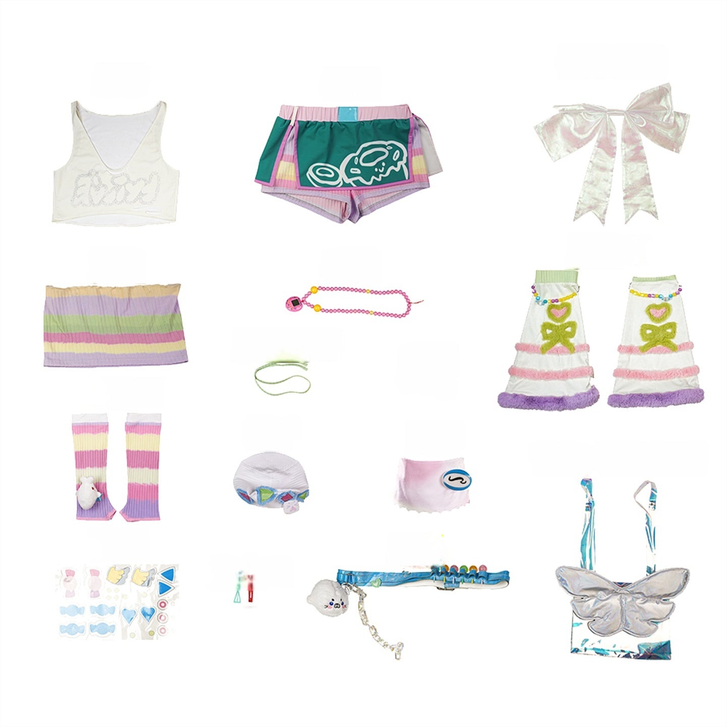 Draxus Infinite Journey Boba Cosplay Costume Full Set Game Character Cosplay Outfit for Women XS Size - Halloweez