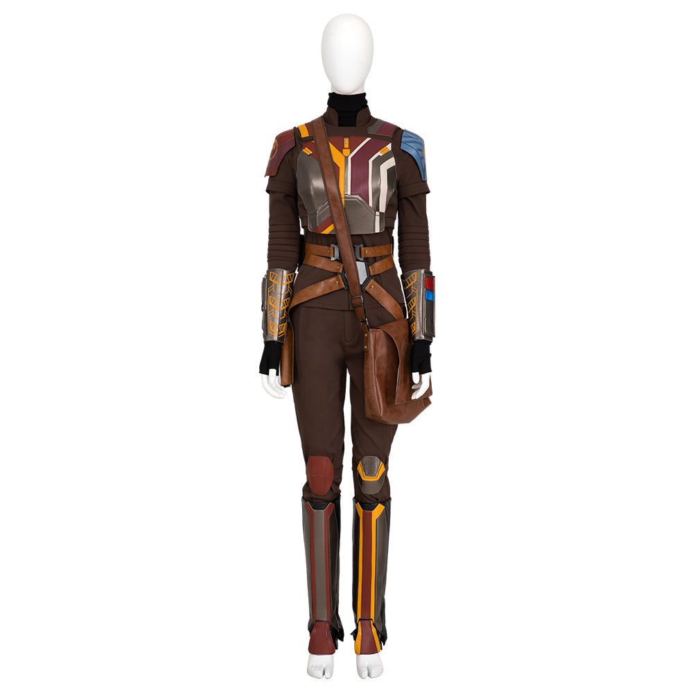 Halloweez Bo-Katan Kryze Cosplay Costume from The Mandalorian - Ahsoka Inspired Halloween Outfit - Halloweez