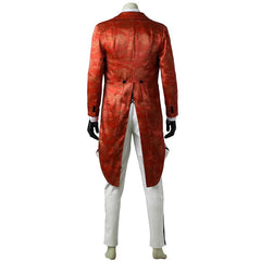 Halloweez Cosplay Red Jacket & Orange Vest Suit for Halloween & Festivals