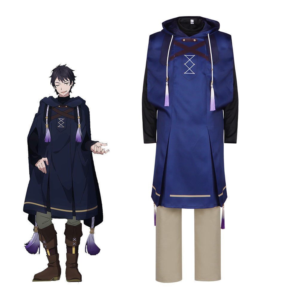 The Secret of the Silent Witch Louis Mira Cosplay Costume Anime Robe - Premium Quality - Halloweez