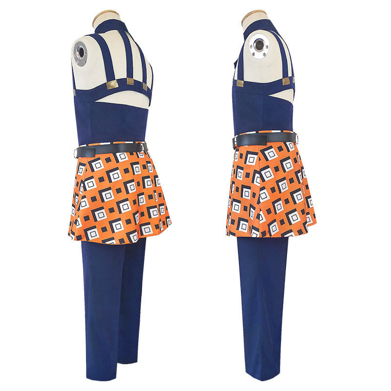 JOJO's Bizarre Adventure COS Costume Golden Wind Narancia Ghirga Cosplay Outfit - Halloweez