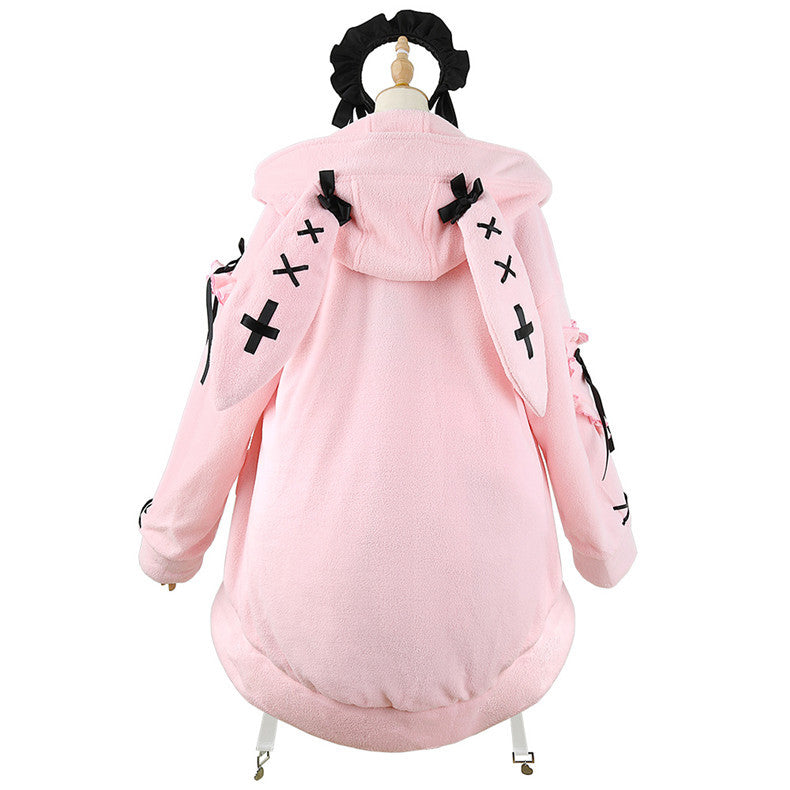 Rainbow Club VTuber Demon Realm Lilith Maid Costume Anniversary 2D Anime Cosplay Outfit Set - Halloweez