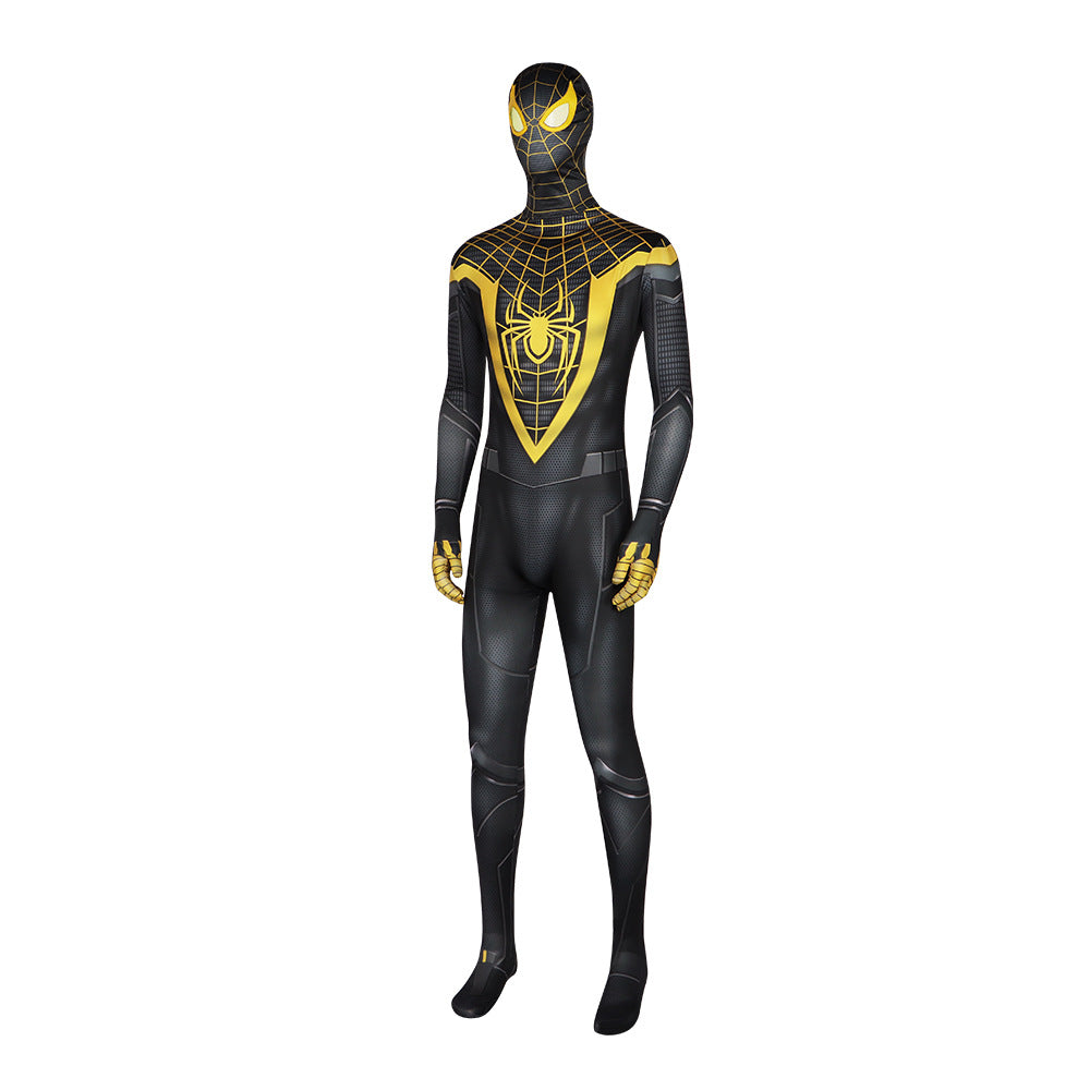 Marvel Spider-Man Miles Morales Spider-Man Cosplay Costume for Halloween and Stage Performance - Halloweez