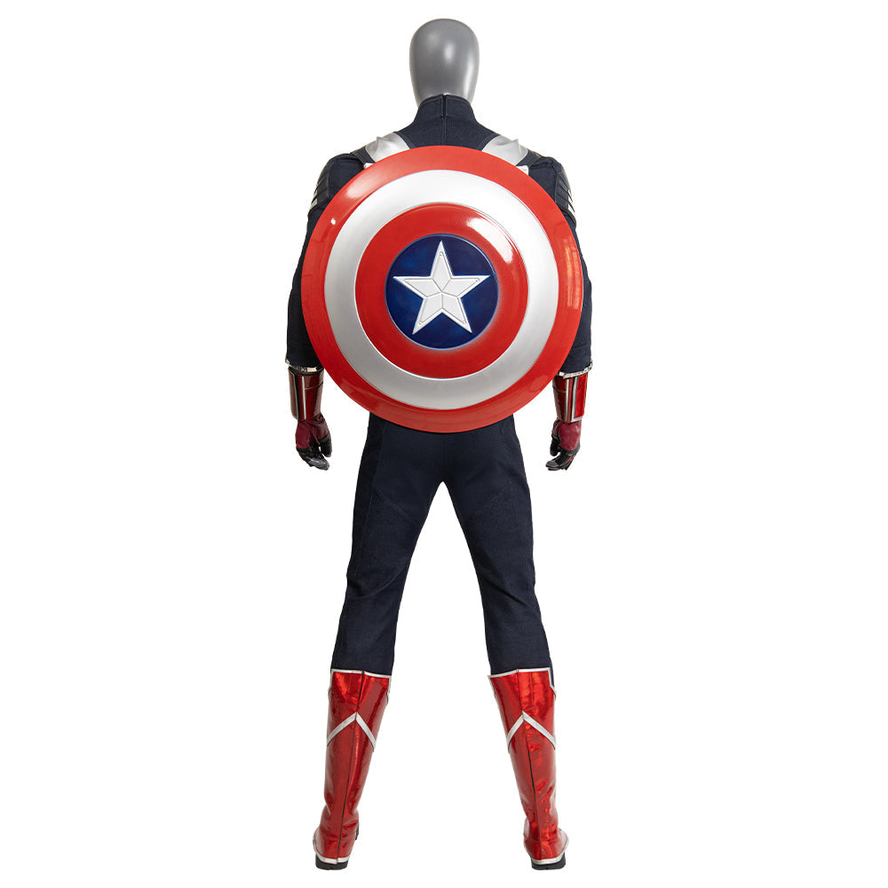 Déguisement de cosplay Captain America 4 Sam Wilson pour Halloween - Costumes de haut niveau