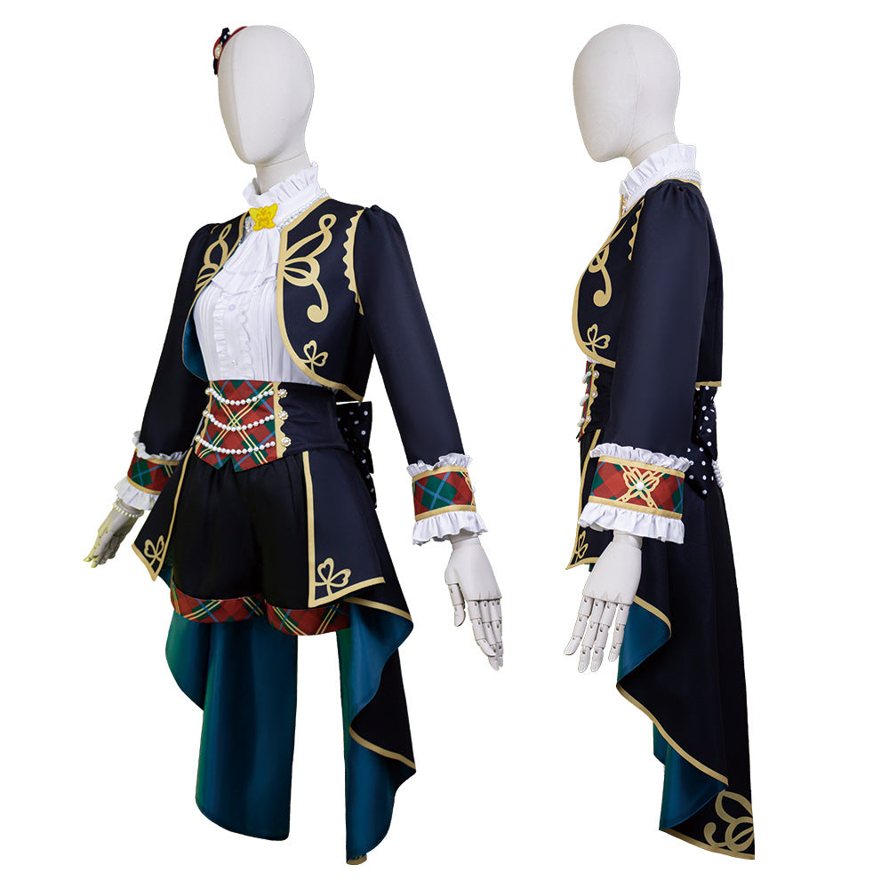 THE iDOLM@STER Tenkubashi Tomoka 2D Cosplay Anime Costume Game Women's Pants Set - Halloweez