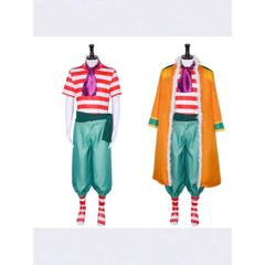 One Piece Buggy the Clown Cosplay Costume for Halloween and Anime Conventions - Halloweez