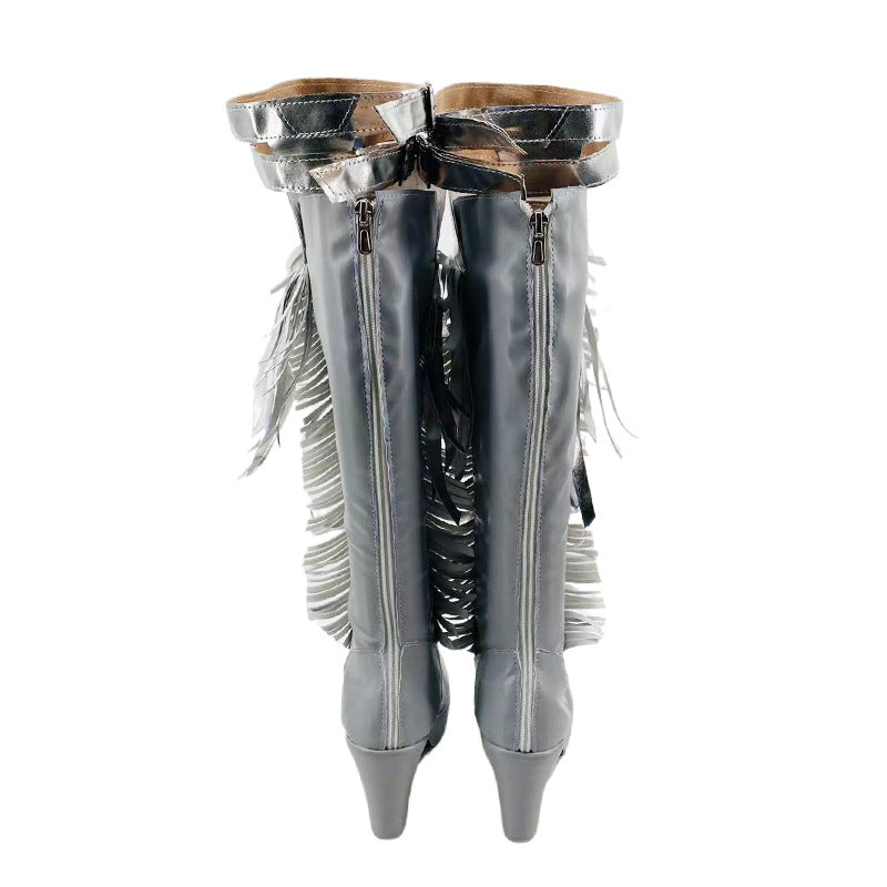 Douluo Continent Bai Chenxiang Cosplay Shoes for Anime Expo Performance - Halloweez