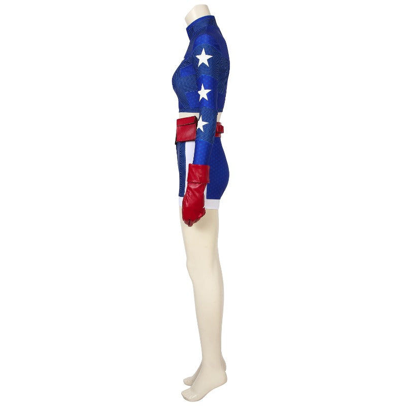Disfraz de cosplay de Courtney Whitmore de Stargirl de Halloween: traje de superhéroe de Halloween