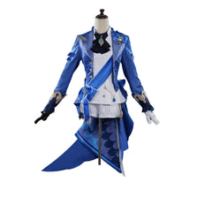 Halloweez Furina Costume - Hydro Archon Focalors Cosplay Outfit for Enthusiasts