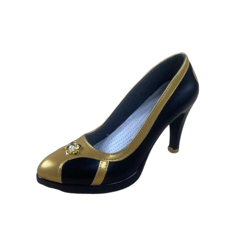 1708 Rem Elegant Beauty Cosplay Shoes for Anime Conventions and Performances - Halloweez