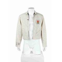 Chaqueta blanca de esqueleto de Star Wars para Halloween: traje de cosplay de Halloween de primera calidad