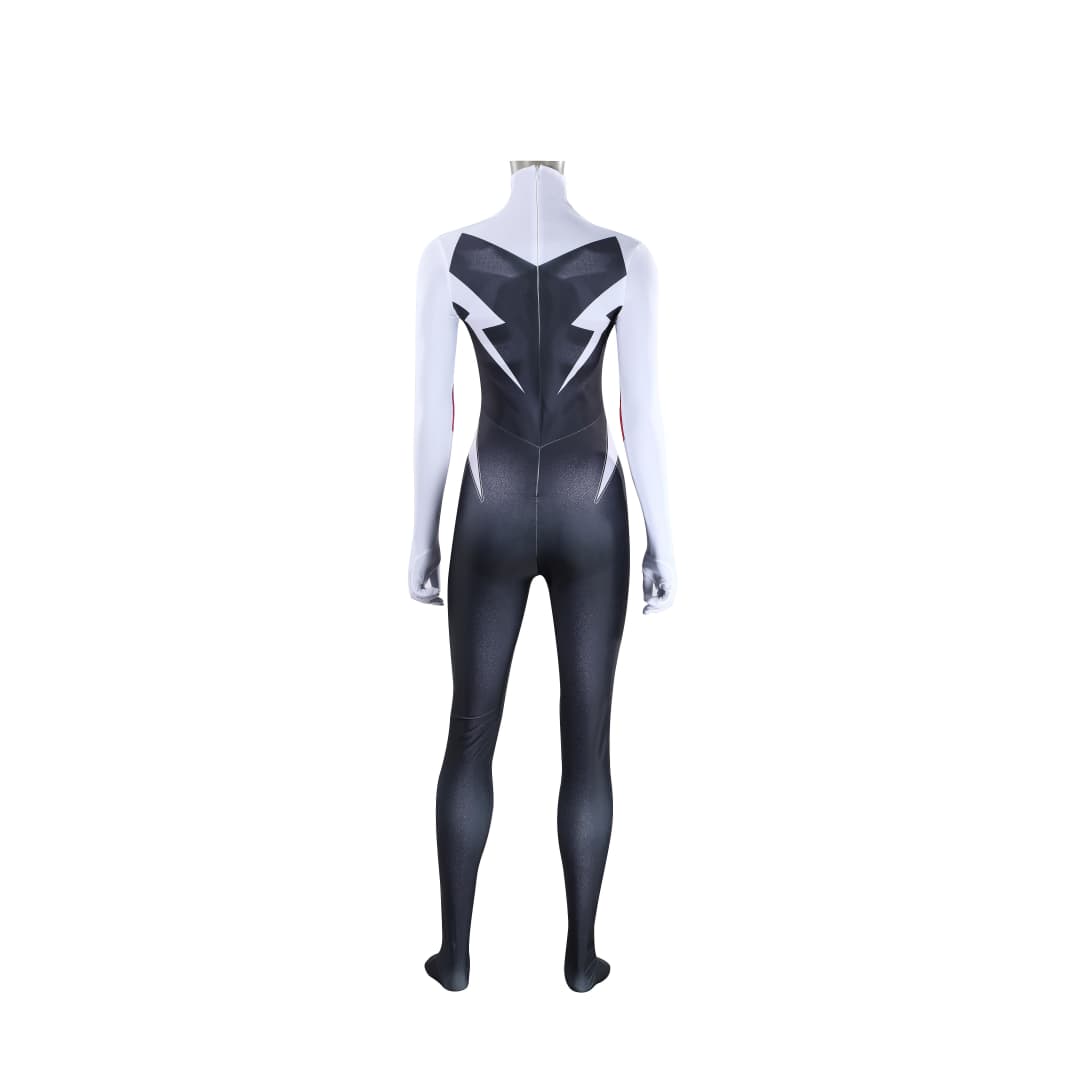 Spider-Man: Across the Spider-Verse Gwen Stacy Ghost-Spider Cosplay Costume - Halloweez