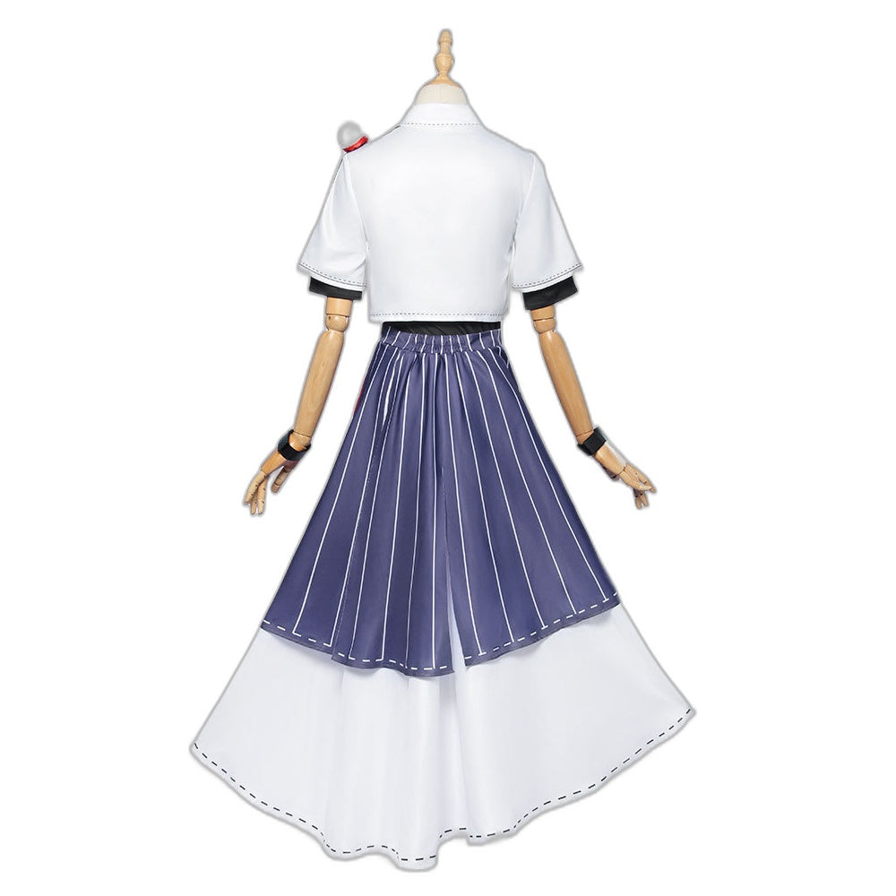 Time Agent Lu Guang Cheng Xiaoshi Qiao Ling Cosplay Costume - Anime 2D Cos Outfit - Halloweez