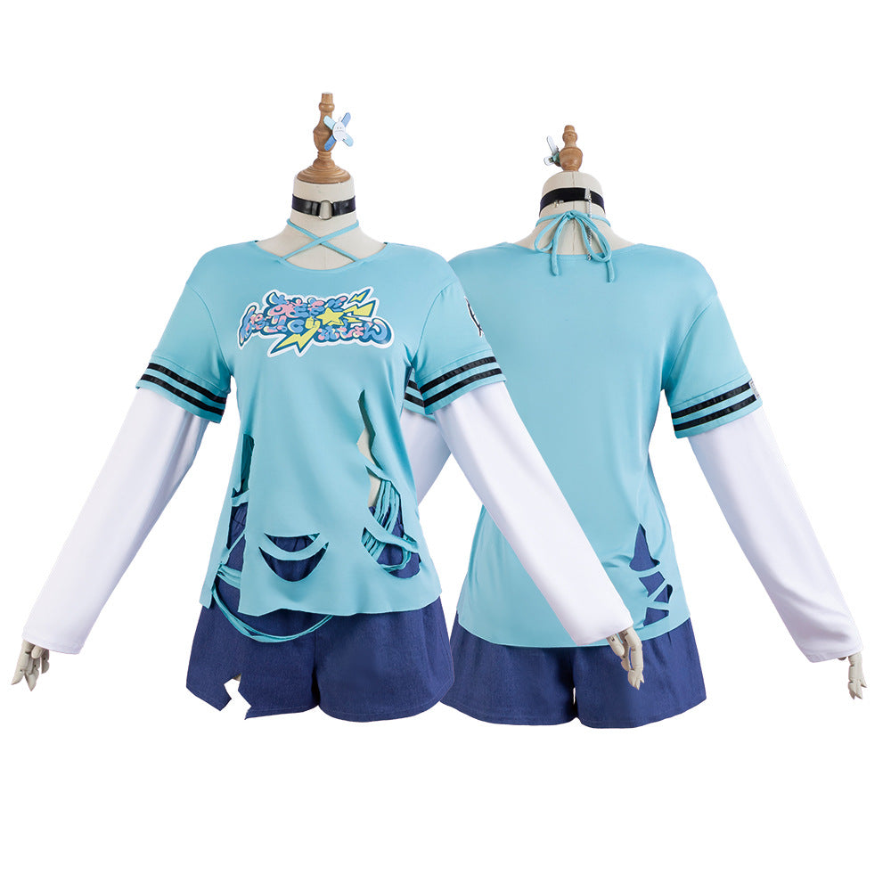 hololive DEV_IS Suimitsuki Cosplay Costume Anime Game Outfit for Women - Halloweez