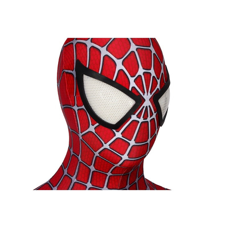 Halloweez Spider-Man Tobey Maguire Cosplay Zentai Jumpsuit