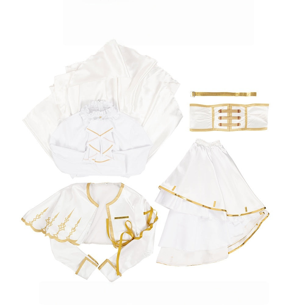 Rainbow Club VTuber 6th Anniversary Sendo Tsukimi no Mitou Kiyomizu Tourin Universal Cosplay Costume - Halloweez