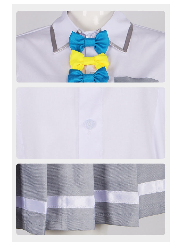 Yae Kokonoe, Shio Lemon, Komari Chika Cosplay JK School Uniform for The 8th Son? Are You Kidding Me? Anime - Halloweez