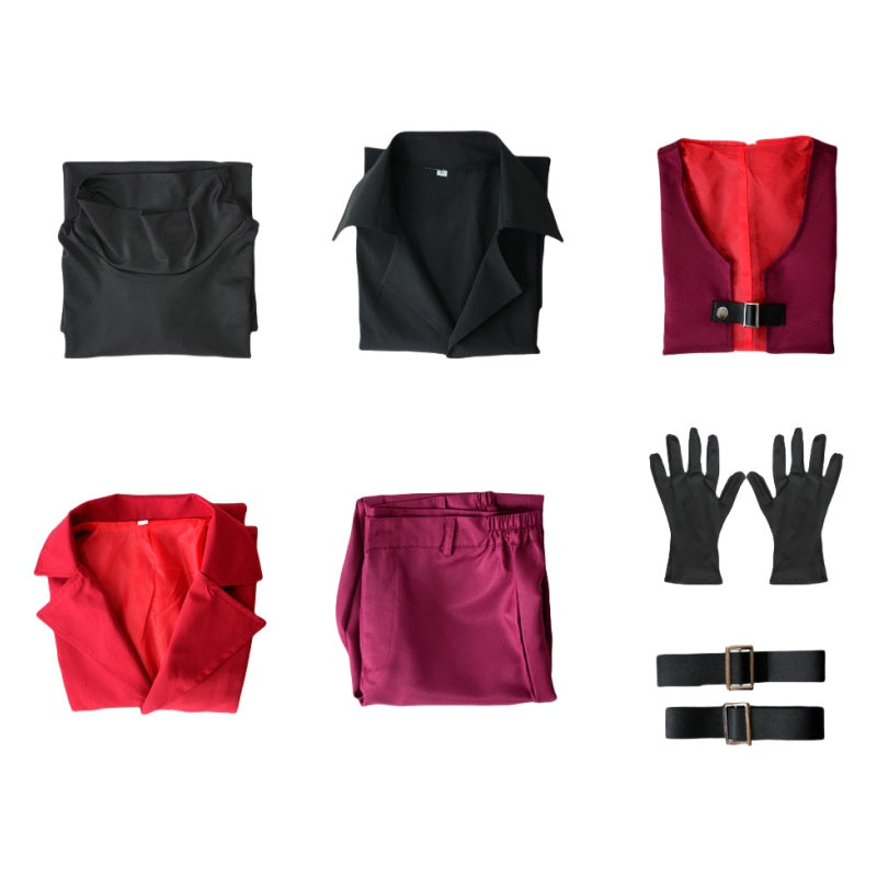 Devil May Cry Anime Version Cosplay Costume Demon Hunter Dante Full Set Game Role-Playing Costume - Halloweez