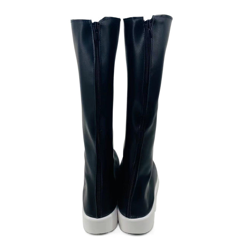 Genshin Impact Millelith Soldier Boots Cosplay Shoes for Anime Conventions and Performances - Halloweez